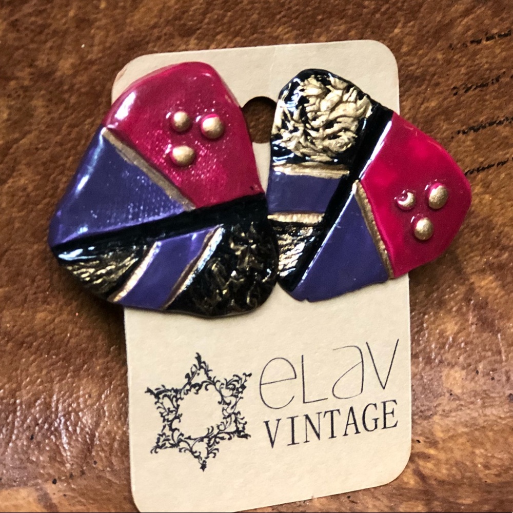 Vintage Art Deco Earrings